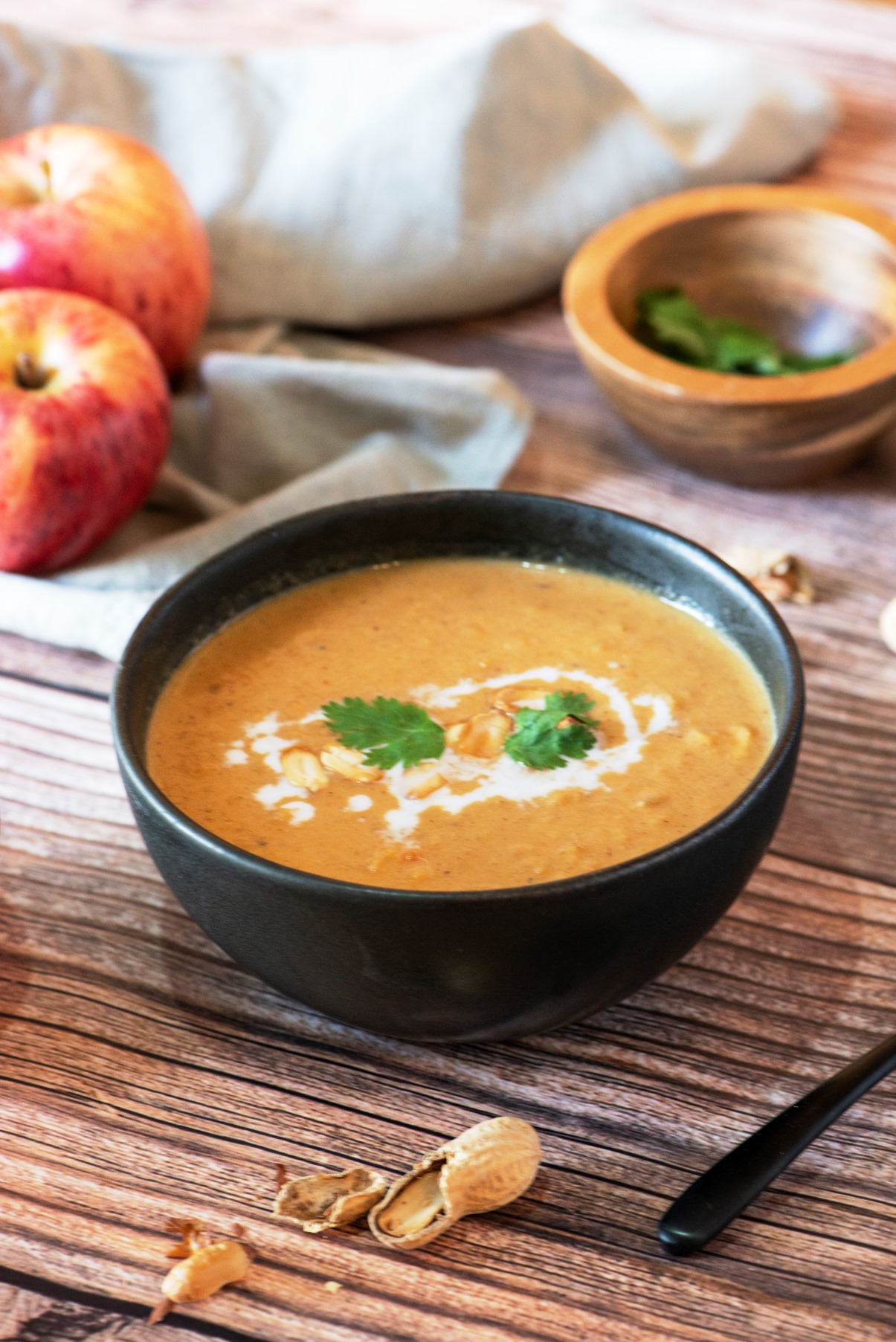 Apple & Pumpkin Thai Soup 