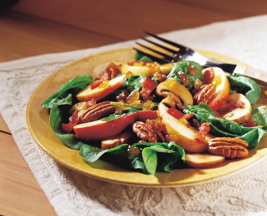 Apple and Spinach Salad