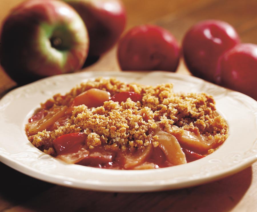 Apple Plum Crisp